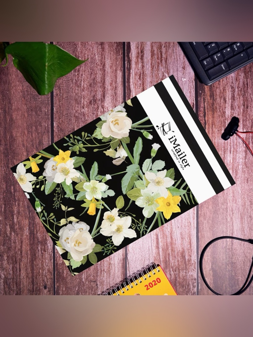20 12” x 15.5” Floral Poly Mailers - Picture 3 of 4